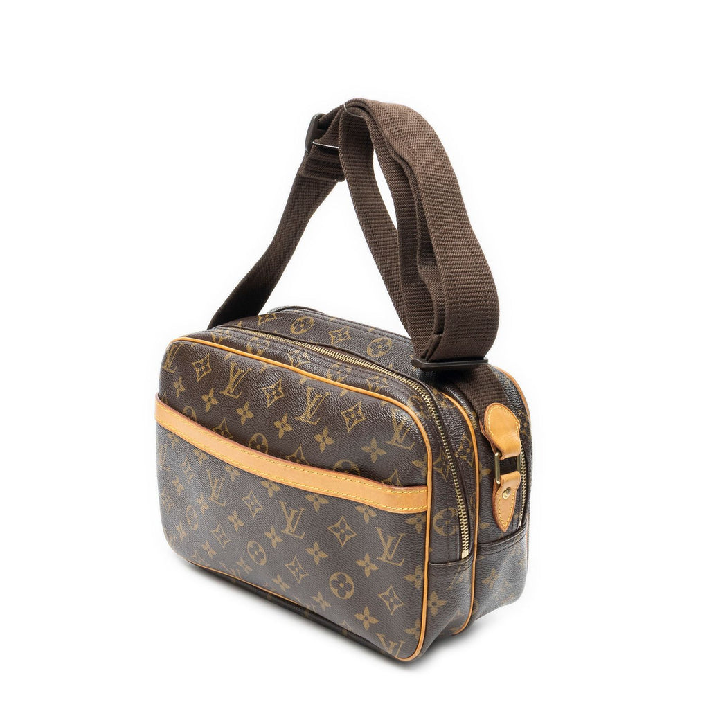 Louis Vuitton Reporter Brown Monogram Canvas Shoulder — view 2