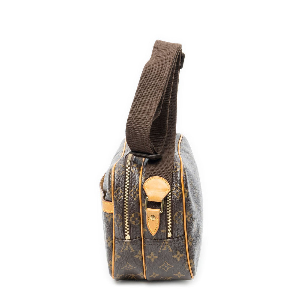 Louis Vuitton Reporter Brown Monogram Canvas Shoulder — view 3