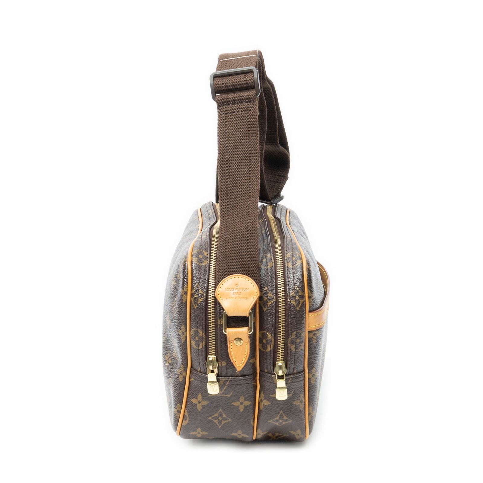 Louis Vuitton Reporter Brown Monogram Canvas Shoulder — view 4