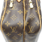 Louis Vuitton Reporter Brown Monogram Canvas Shoulder — view 8