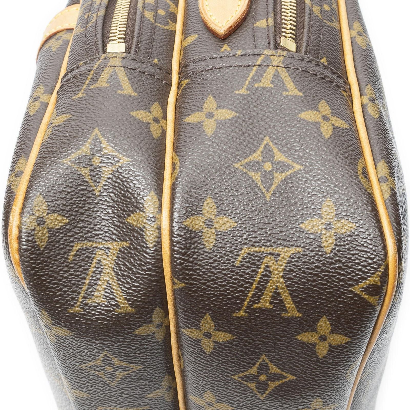 Louis Vuitton Reporter Brown Monogram Canvas Shoulder — view 7