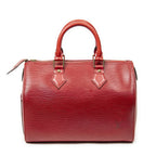 Louis Vuitton Speedy Red Epi Handbag — view 5