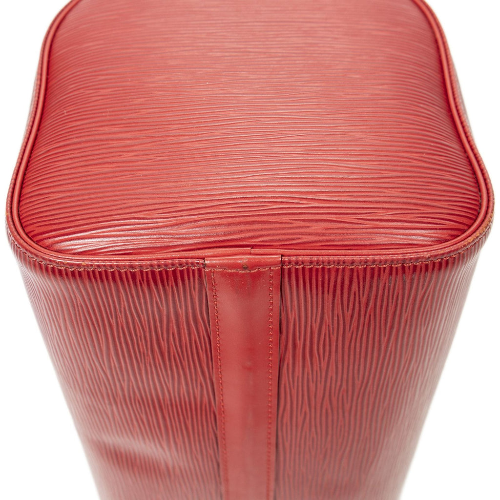 Louis Vuitton Speedy Red Epi Handbag — view 8