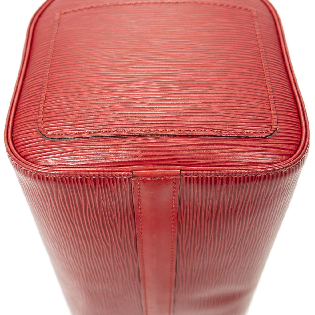 Louis Vuitton Speedy Red Epi Handbag — view 7