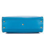 Fendi Peekaboo Blue Selleria Leather Shoulder — view 6
