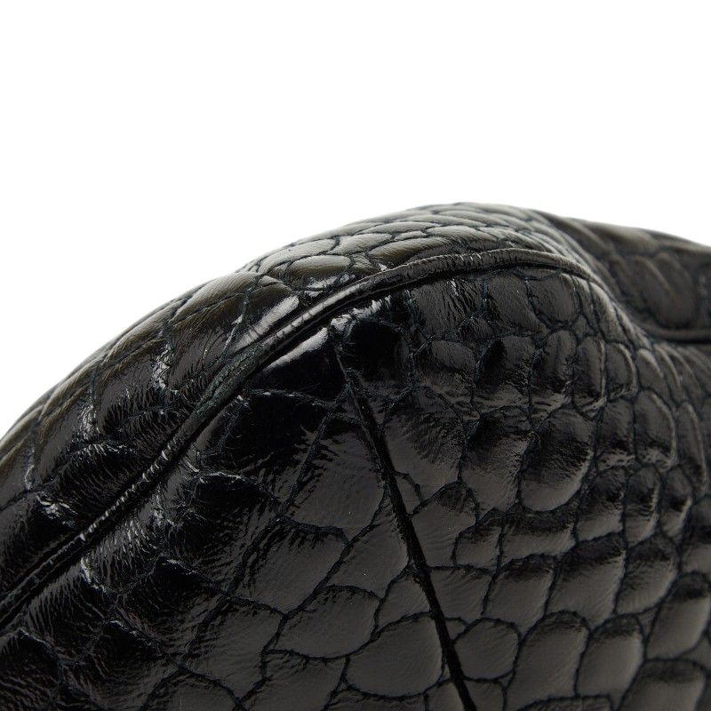 Saint Laurent Metropolis Croco Tote — view 5