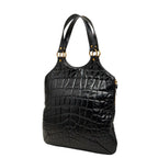 Saint Laurent Metropolis Croco Tote — view 2