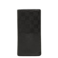 Louis Vuitton Damier Infini Portefeuille Brazza Wallet Onyx Black Leather