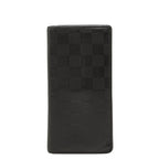 Louis Vuitton Damier Infini Portefeuille Brazza Wallet Onyx Black Leather