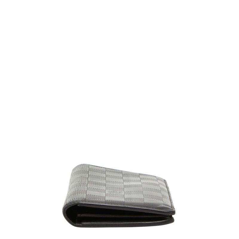 Louis Vuitton Damier Infini Portefeuille Brazza Wallet Onyx Black Leather — view 3