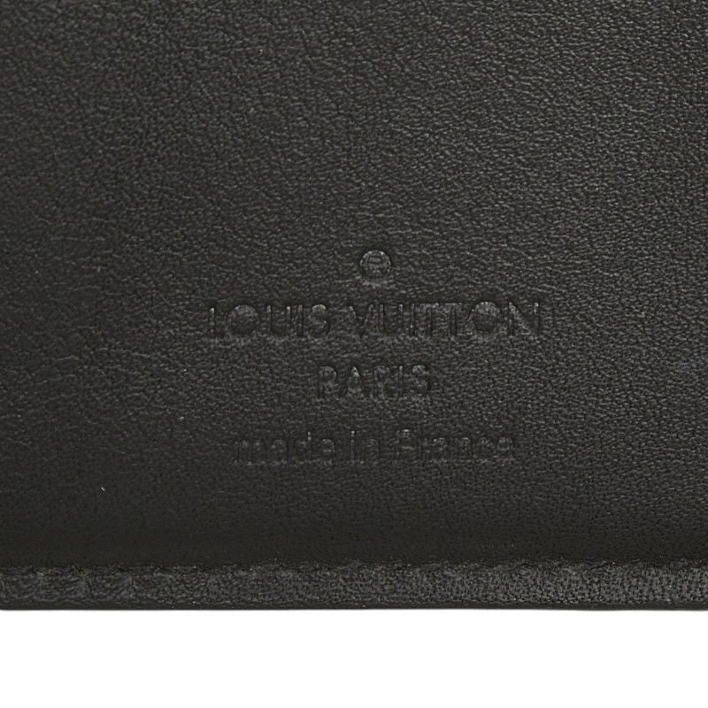 Louis Vuitton Damier Infini Portefeuille Brazza Wallet Onyx Black Leather — view 8