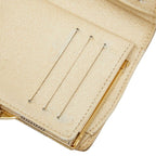 Louis Vuitton Damier Azur Portefeuille Viennois Bifold Wallet White Leather — view 8
