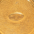 Chanel 31 Rue Cambon Round Brooch Gold Plated — view 3