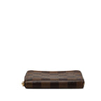 Louis Vuitton Damier Zippy Coin Purse Brown — view 3