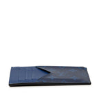 Louis Vuitton Monogram Taiga Llama Coin Card Holder Case Fragment Cobalt Blue — view 3