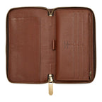 Louis Vuitton Monogram Zippy Organizer Wallet Brown Leather — view 7
