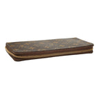 Louis Vuitton Monogram Zippy Organizer Wallet Brown Leather — view 6