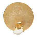 Celine Star Ball Round Earrings Gold Plated — view 3