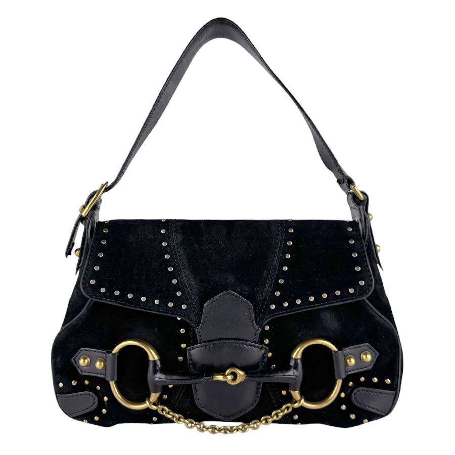 Gucci Handbag Horsebit Black
