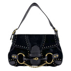 Gucci Handbag Horsebit Black