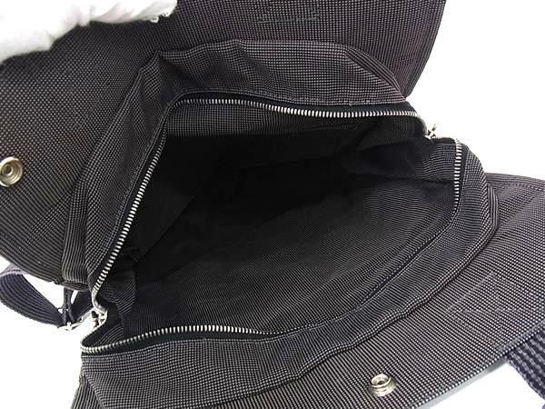 Hermes Backpack Her Line a Dos MM Gray Canvas Silver — view 5