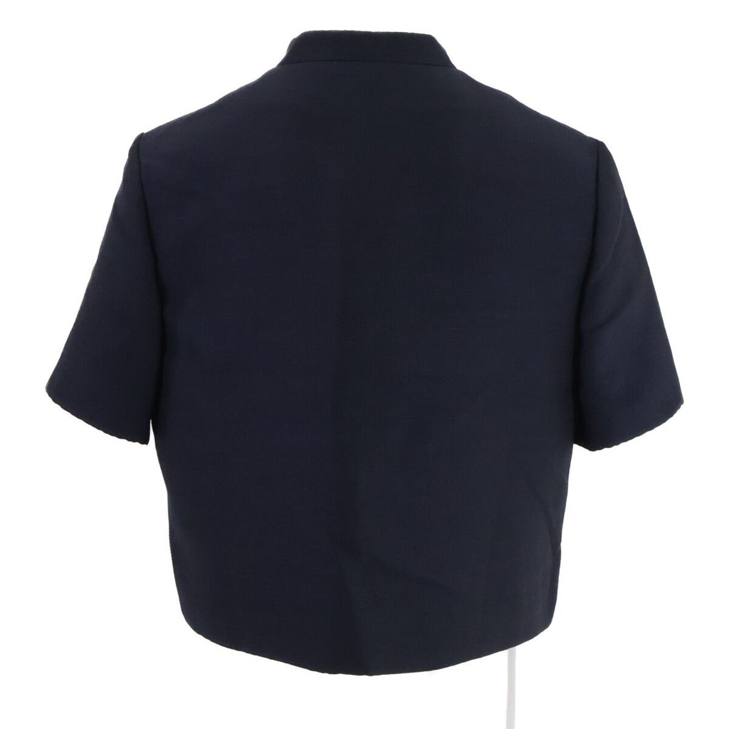 Dior Lining Oblique Logo Star Button Short Sleeve Jacket 36 — view 3