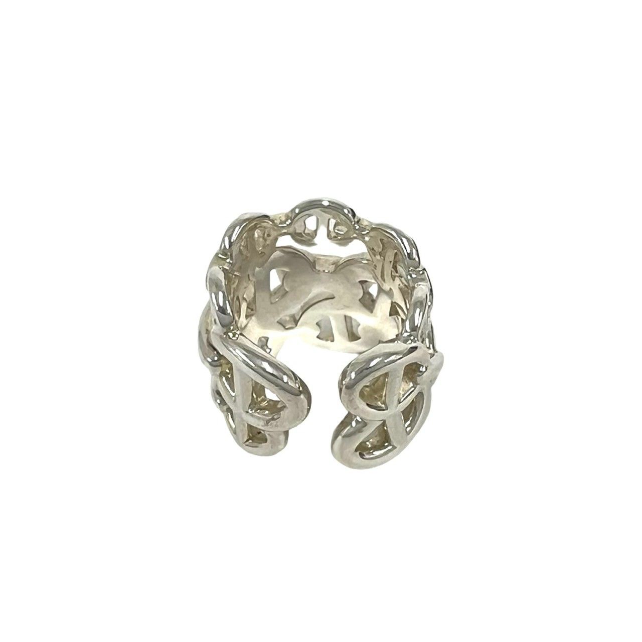 Hermes Enchainee GM Ring 925 Sterling Silver — view 6