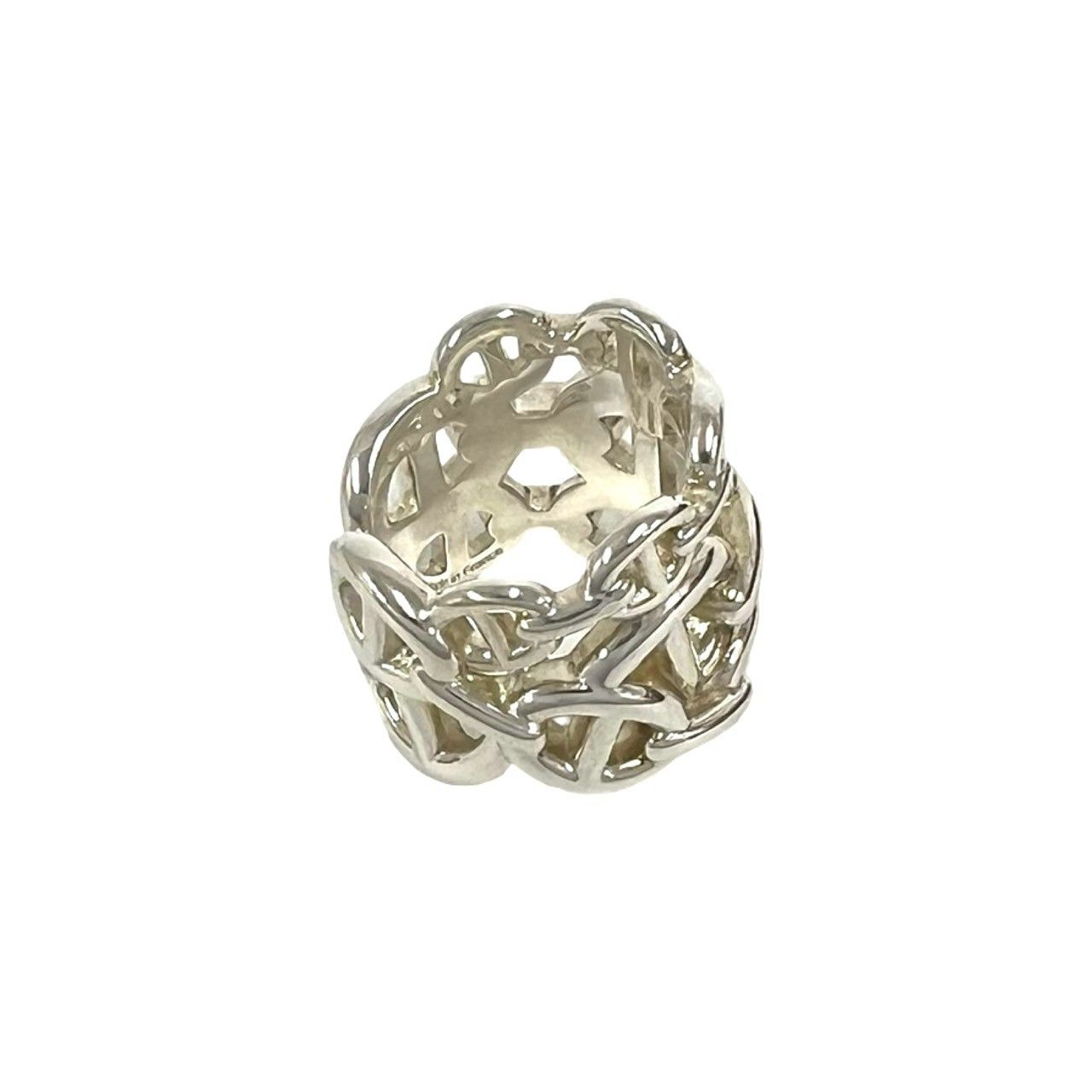 Hermes Enchainee GM Ring 925 Sterling Silver — view 5