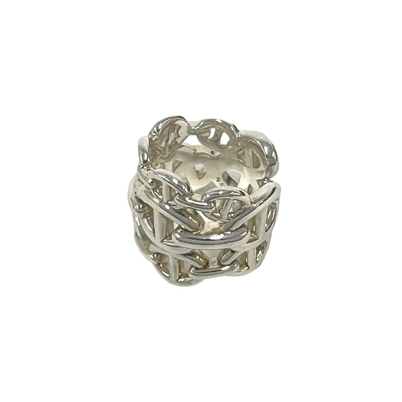 Hermes Enchainee GM Ring 925 Sterling Silver — view 4