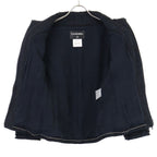Chanel CC Logo Button Tweed Zip Up Jacket Skirt Set 36 — view 4