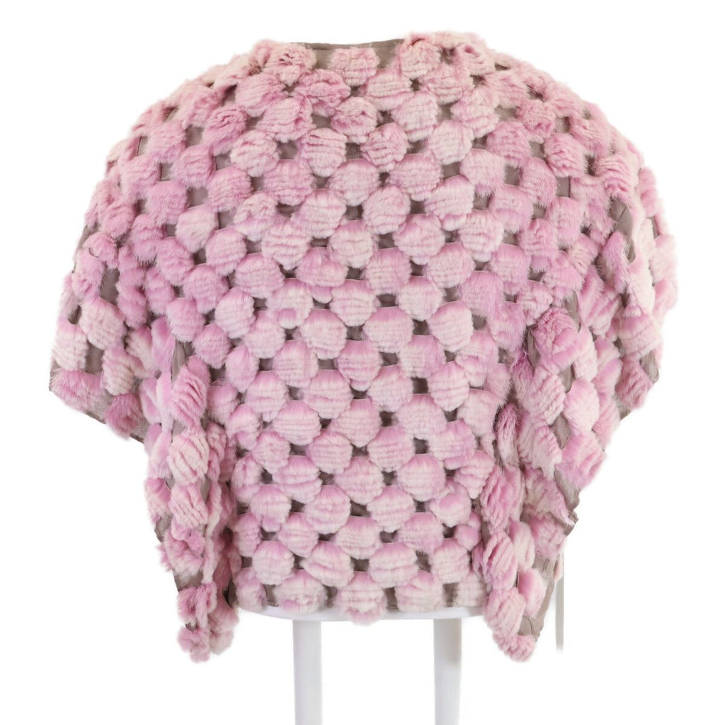 Fendi Chinchillafa Silk Front Button 38 T-Shirt — view 3