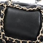 Chanel Shoulder Bag Chain Baguette Drawstring — view 7