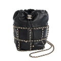 Chanel Shoulder Bag Chain Baguette Drawstring