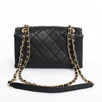 Chanel Shoulder Bag Logo Flap Chain — view 3