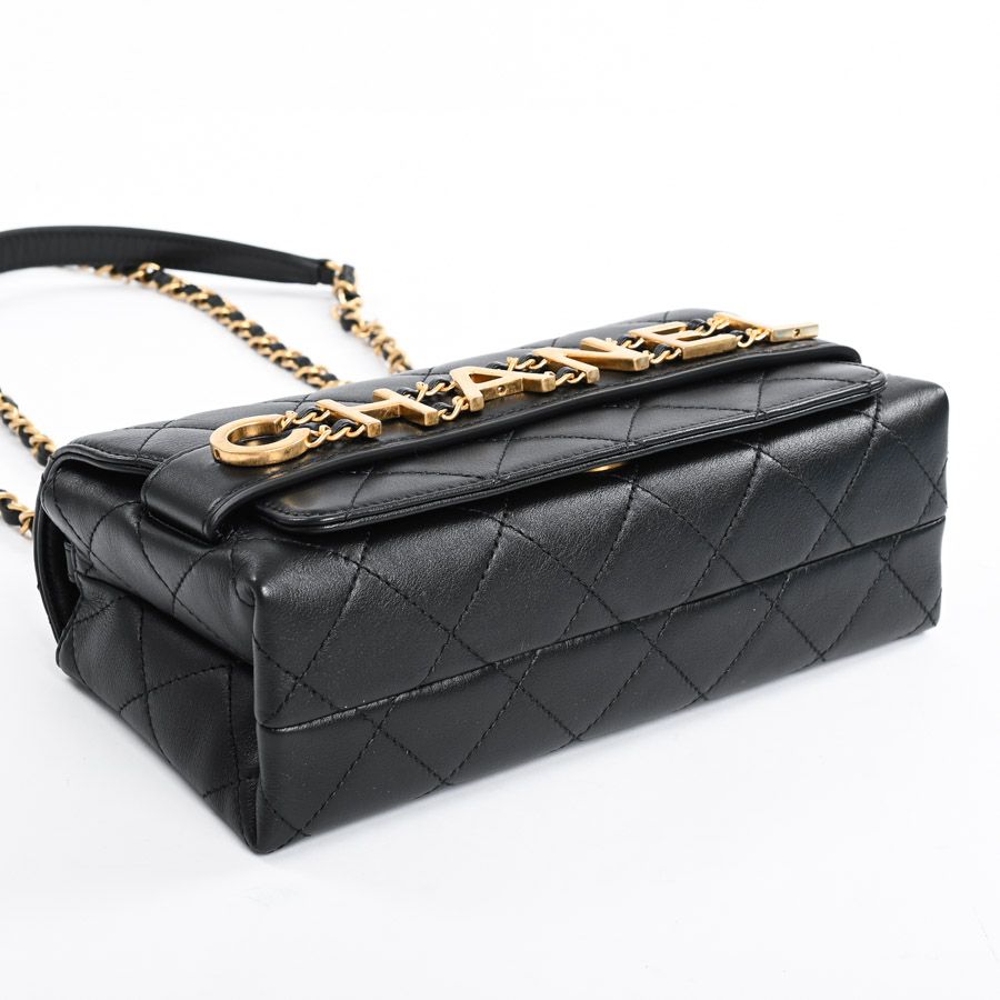 Chanel Shoulder Bag Logo Flap Chain — view 5