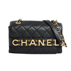 Chanel Shoulder Bag Logo Flap Chain