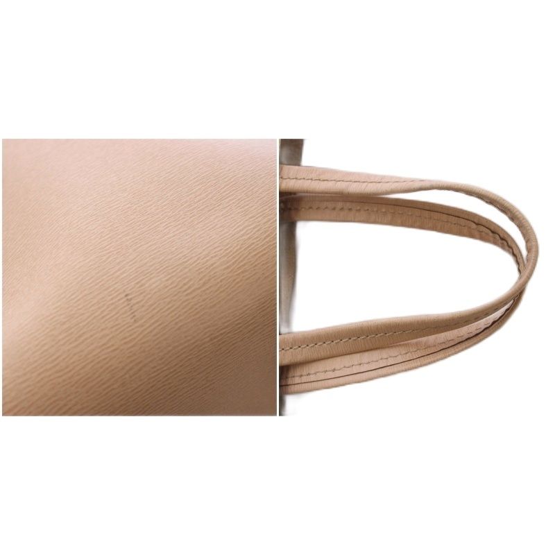 Celine Vertical Cabas Small Shoulder Bag 2-Way Leather Pink — view 8