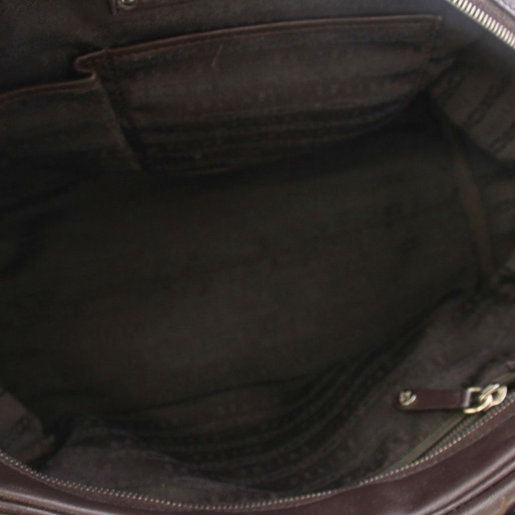 Celine Boogie Bag Handbag Leather Brown — view 6