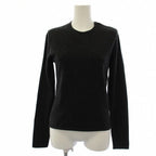 Hermes Knit Sweater Cashmere Lightweight Long Sleeve SM Gray HN