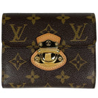 Louis Vuitton Portefeuille Joy Trifold Wallet Monogram Brown