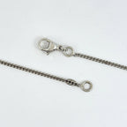 Chanel Necklace CC Logo Camellia Silver Plated Rhinestone — view 3