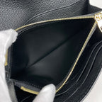 Louis Vuitton Portefeuille Sarah Wallet Monogram Empreinte Noir — view 6