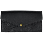 Louis Vuitton Portefeuille Sarah Wallet Monogram Empreinte Noir