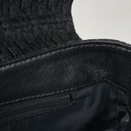 Dior Street Chic Shoulder Bag Trotter Pattern Canvas Black — view 7
