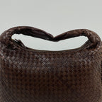 Bottega Veneta Handbag Intrecciato Hobo Leather Brown — view 4
