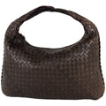 Bottega Veneta Handbag Intrecciato Hobo Leather Brown