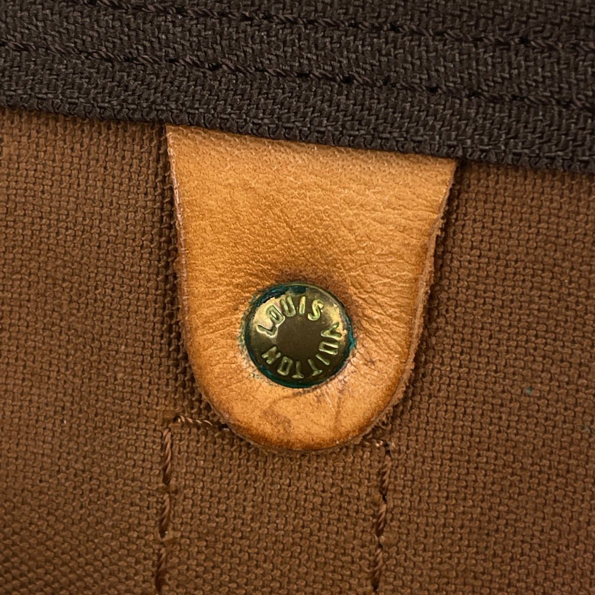 Louis Vuitton Keepall 55 Boston Bag Monogram Brown — view 9