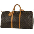 Louis Vuitton Keepall 55 Boston Bag Monogram Brown