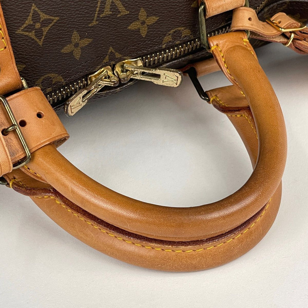 Louis Vuitton Keepall 55 Boston Bag Monogram Brown — view 8