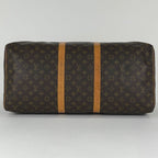 Louis Vuitton Keepall 55 Boston Bag Monogram Brown — view 2